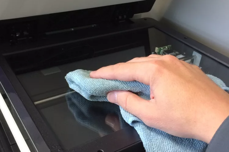 How to Clean the Scanner Glass